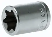 Teng M120724 - Torx Socket 1/2" Drive E24