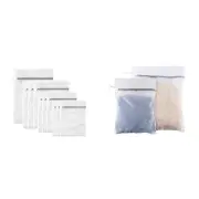 Honeycomb Lingerie Bags with Hanging Loop- 2Pack+Mesh Laundry Bags for Delica...