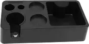 Espresso Knock Box, Espresso Coffee Organizer Box, Espresso Tamper Holder Station, Tamping Station, Distributor, Portafilter & Puck Screen Accessories, Fit for 51, 54mm Tamper
