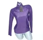 CALIA by Carrie Underwood Women's Fitness Mesh Pullover Blackberry Cordial XS