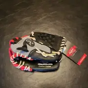 RAWLINGS PLAYMAKER SERIES BLACK GLOVE PM105SRW 10.5 INCH LEATHER POCKET NEW WITH