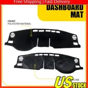 Car Black Dashboard Dash Mat DashMat Sun Cover Pad for Toyota RAV4 2019-2024 (for: Toyota)