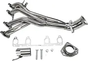 Exhaust Tail Pipe For VW For Golf For GTI For Jetta 1.8L 2.0L 8V Mk2 Mk3 85-98 Racing Exhaust Manifold Header Exhaust Tip