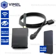Wireless Mini Continuous Recording 24/7 Camera 10000mAh WIFI Security Spy hidden