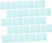 VERDANVERSE 20pcs Disposable Changing Pad Pee Mats for Dogs Dog Training Pads Pee Pad for Dogs Puppy Pee Pads for Dogs Pet Pads for Dogs Small Puppy Pads Sky-Blue Non-Woven Fabric