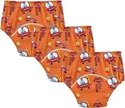 Caihoyu Baby Girls Training Underwear Leakproof Overnight Training Pants Potty Training Underwear for Toddler Girls 2T Fire Man and Fire Truck