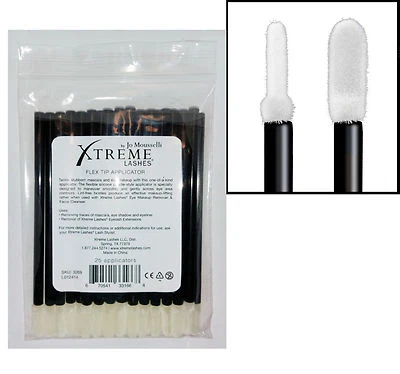 Xtreme Lashes Flex tip Eyelash Eye Makeup removal Applicators BRUSHES Qtips