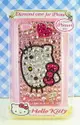 【震撼精品百貨】Hello Kitty 凱蒂貓 HELLO KITTY iPhone4貼鑽手機殼-粉大頭 震撼日式精品百貨