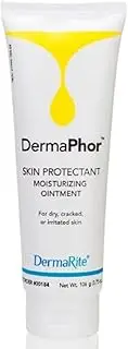 DermaPhor Skin Protectant Moisturizing Ointment - 3.75 Oz - for Dry, Cracked or Irritated Skin - Heals Minor Cuts and Wounds - Fragrance Free