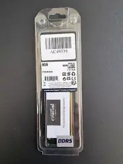 CRUCIAL Premium 16GB DDR5 (2 x 8gb) - 4800 Model: CT8G48C40U5