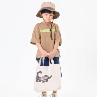 在飛比找蝦皮購物優惠-Q媽日本舖@日本F.O.Kids品牌 童裝 恐龍上衣 包包套