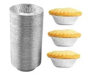 (Pack) 5" Aluminum Pie Pans 5 Inch, Mini Pie Tins Disposable, 5 Inch 120
