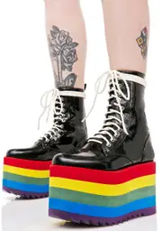 [Current Mood] Rainbow Road Stacked Platforms