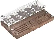 USB Flash Drive Case | 40 Instance Wooden Memory Card Box, TF Card Box and USB Reader, Small Memory Card Holder Holder, Memory Card Carrying Case, Multicolored, Se référer au descriptif