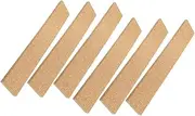 Alipis Self-Adhesive Cork Board Strips 6 Pack Cork Strip Wall Sticker for Office Home Decor Memo Board