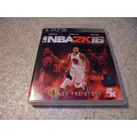 在飛比找蝦皮購物優惠-PS3 NBA2K16 美國職業籃球賽2016 英文版 直購