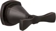 DELTA FAUCET 77638-RB Stryke Robe Hook, Single, Venetian Bronze