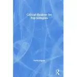 CRITICAL REALISM FOR PSYCHOLOGISTS