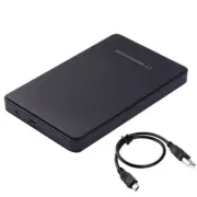2.5" Inch Black Sata USB 2.0 Hard Drive HDD Enclosure External Laptop Disk Case