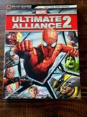 Marvel Ultimate Alliance 2 BradyGames Official Strategy Guide Book