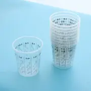 10 Set Milliliter Container Resistant Paint Mixing Cups Sturdy Calibrated Cup
