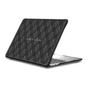 MacBook Air 13-inch (M2 - M4) Impact Case Pyramid Grid - Noir MacBook Case