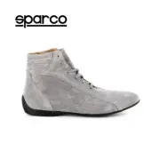 NEW Sparco Mens Monza GP Grey Suede Motor Sport Racing Driving Shoes Sale