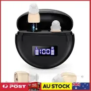 Amplifier Digital Enhancer Mini Ear Hearing Aids In-Ear Invisible Sound Voice'