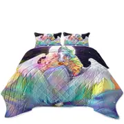 Rainbows Space Starlight Pegasus and Princess Coverlet