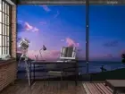 3D Beach Ocean Wallpaper Wall Mural Removable Self-adhesive 260