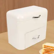 Bread Box Snack Container Bread Bin Holder for Bakery Countertop Baked Goods