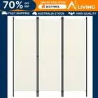 3-Panel Room Divider White 150x180 cm Folding Privacy Screen Home Decor Pa 20715