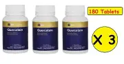 3 X Bioceuticals Quercetain 60 Tablets (180 Tab) Bromelains Economic Value