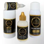 Waterproof Lace Wig Glue Hair Wax Stick Melting Spray, Glue Remover For Wigs