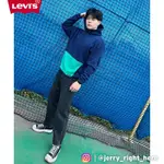 LEVIS 男款 STAY LOOSE復古寬鬆版繭型牛仔褲 / 黑色基本款 / 寒麻纖維