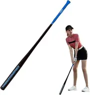 Golf Swing Trainer, Golf Swing Training Aid, Golf Grip Training Aid for Correction, Non-slip Golf Swing Training Stick Grip Correcting Equipment, 100 CM