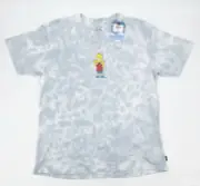 Billabong The Simpsons Bart Simpsons Tie Dye T Shirt Size Large