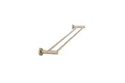Meir Double Towel Rail 600mm MR01-R-CH Champagne