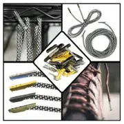 Paracord Planet 23mm T-Bar Cord End - Fix Frayed Cords - Pack & Color Options
