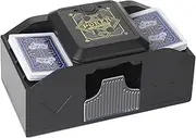 YXYFDC Automatic Card Shuffler, Rechargeable 1-2 Deck Automatic,Auto Lnduction&Timing-Low Noise for UNO/Phase 10/Playing Card/Texas Hold'em/Blackjack