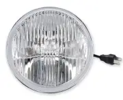 Holley RetroBright 7" Round LED Forward Facing Light Modern White 5700K LFRB155 (for: Porsche)