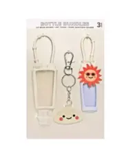 Bottle Bundles LipBalm Holder Key Chain Hand Sanitizer Holder