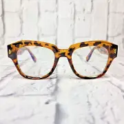 VisoOne Grouse Tortoiseshell Womens Square Blue Light Blocking Glasses 57-16-145
