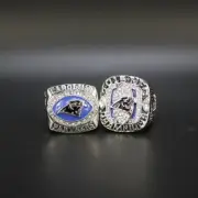 Carolina Panthers NFL NFC Championship ring set 2003 and 2015 with box