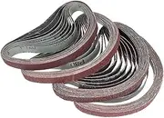 High Grade Sanding Belts 40/60 Grit Sanding Belts for Woodworking 36pcs Set