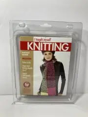 I Taught Myself Knitting Pocket Guide Instruction with Needles Boye New Sealed