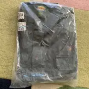 Cabelas Bauer Mens XL Reg Chest Green Embroidered Pheasant Heavy Chamois