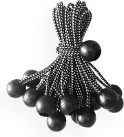 Tarps Now 11 Inches Tarp Bungee Ball Cords with Elastic String - Universal Bunge