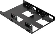 Dual SSD Mounting Bracket 3.5" CSSD-BRKT2, Black