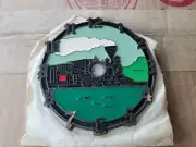 Vintage New Old Stock Ramar 1984 Train Colorful 6" Clock Face Self-Stick
